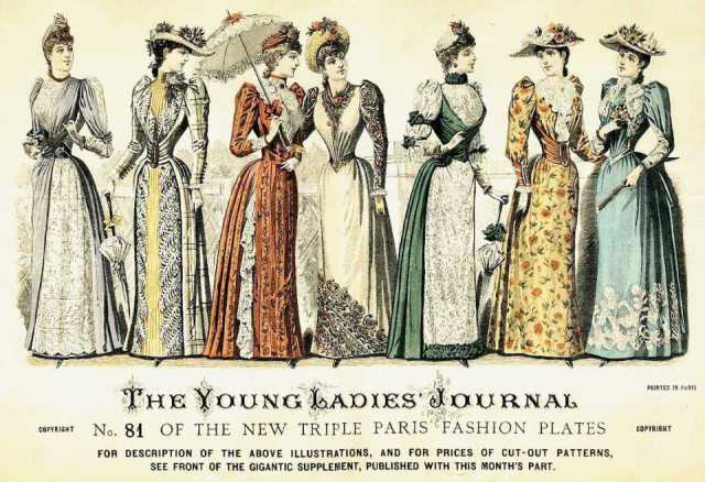 dresses 1889