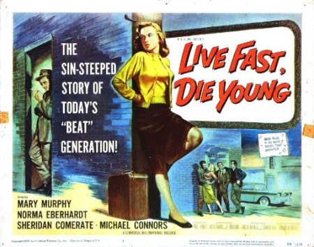 mov 1958 live fast die young